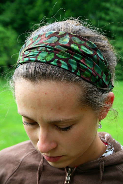 Oblíbená textilní čelenka — foto 2