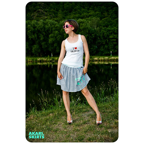 Flamingo stripes mint — foto 6