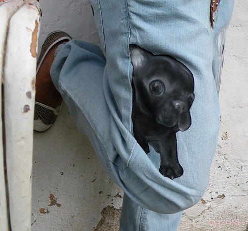 Frenchie turecký... jeans — foto 2