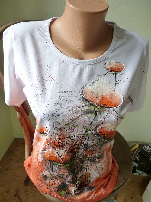 Triko "kvĚty", L/XL — foto 2