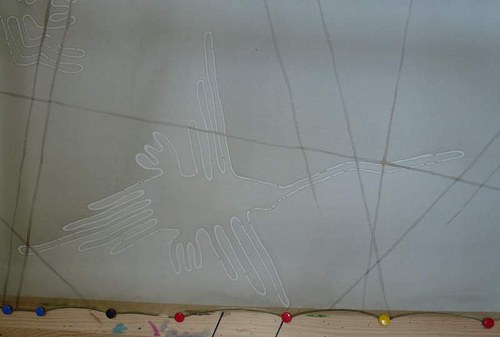 Šifonová šála "inspired by...Nazca" — foto 3