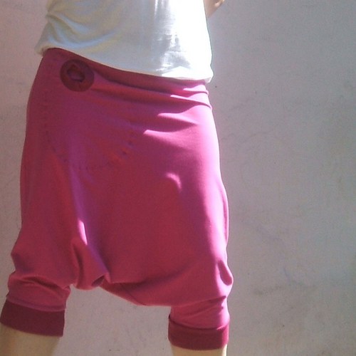Kalhoty či sukně...fuchsie — foto 2