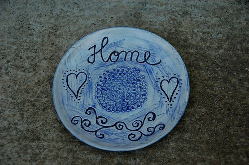 Struhátko na česnek-"HOME"-s držákem — foto 2