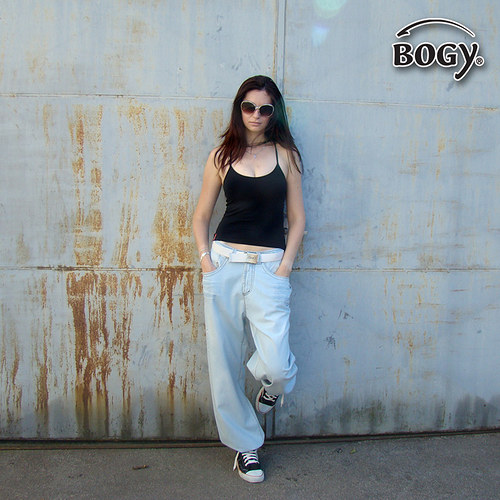 Hip hop džíny unisex - 210/38 - sleva — foto 2