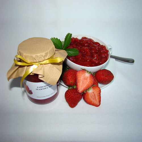 Jahodová marmeláda EXTRA 200 g — foto 2