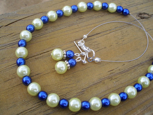 Souprava náhrdelníku a naušnic — foto 3