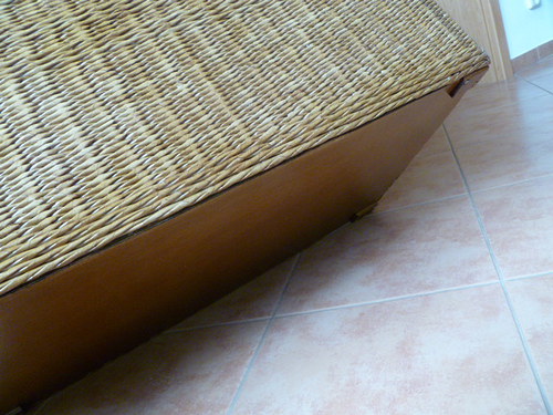 Koš s víkem - 80x45/75 cm — foto 2