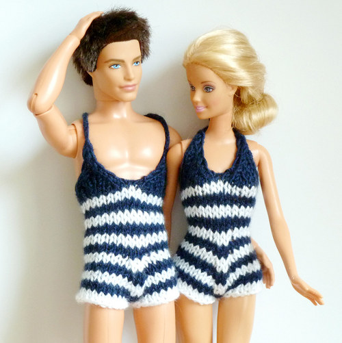 Retro plavky pro Barbie — foto 3