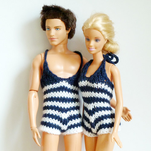 Retro plavky pro Barbie — foto 4