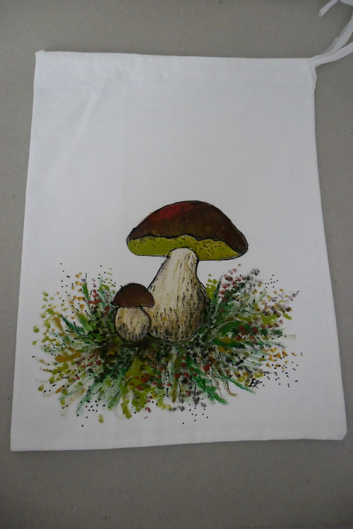 Sáček na sušené houby - velký — foto 2