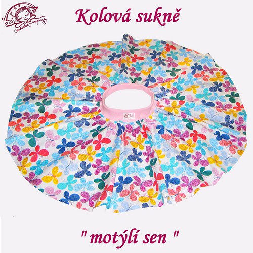 Kolová sukýnka " motýlí sen " — foto 2