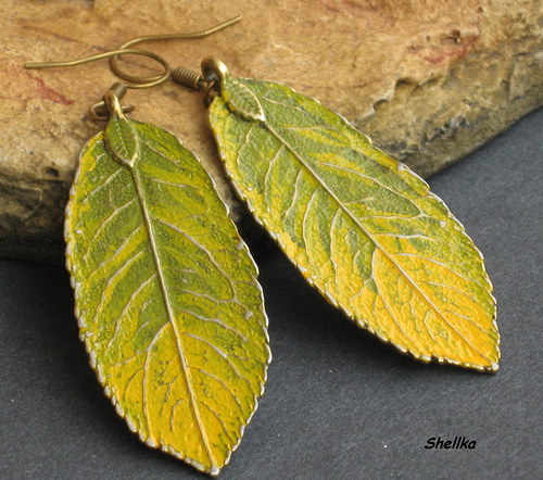 Náušnice ,,LEAFS,, — foto 2
