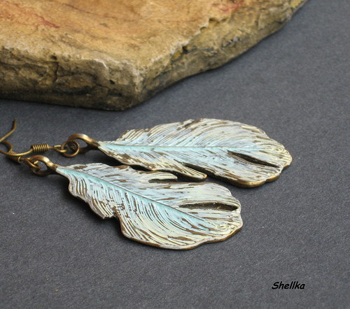 Náušnice ,,FEATHERS,, — foto 2