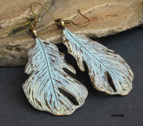Náušnice ,,FEATHERS,, — foto 3