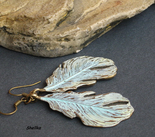 Náušnice ,,FEATHERS,, — foto 4
