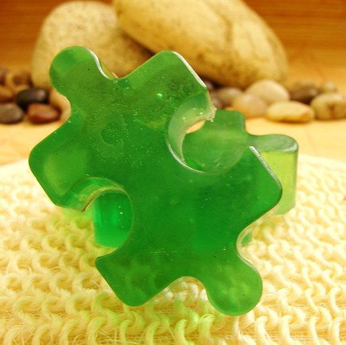 Puzzle mýdlo - jasmín — foto 2