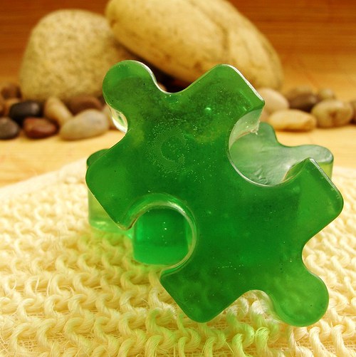 Puzzle mýdlo - jasmín — foto 6
