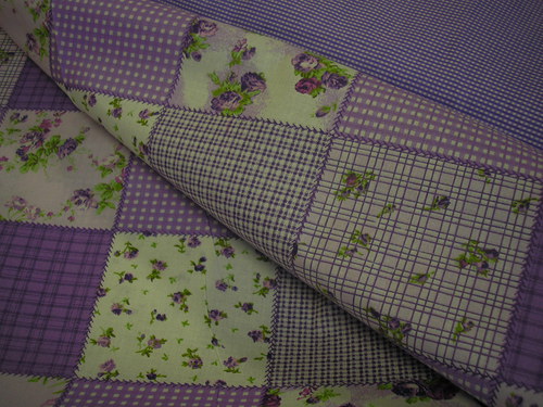 Látka - metráž - LILA PATCHWORK — foto 2