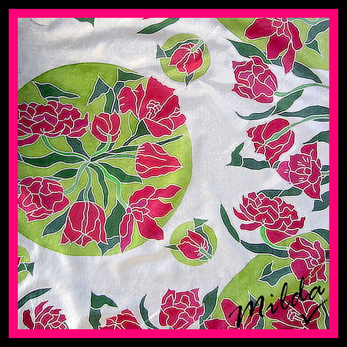 Červené tulipány 90x90 — foto 6
