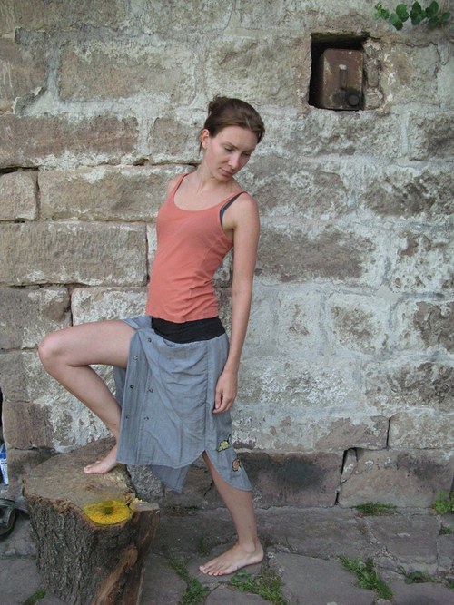 Šustáková, recyklvaná suknička — foto 4