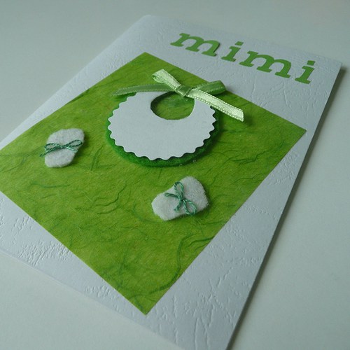 Přání pro miminko zelené — foto 2