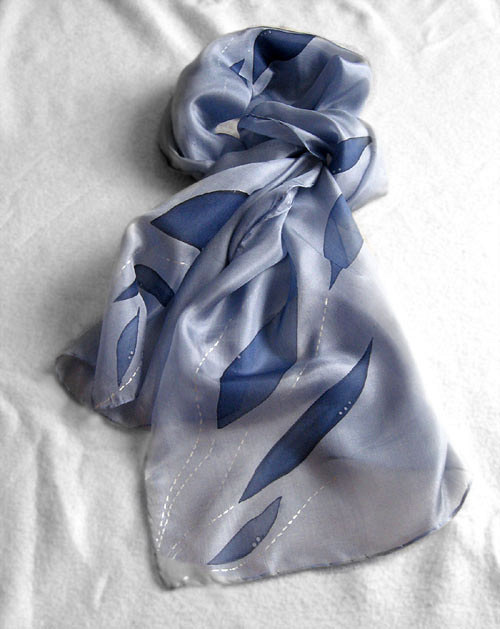 Simple blue - set šálu a kravaty — foto 4