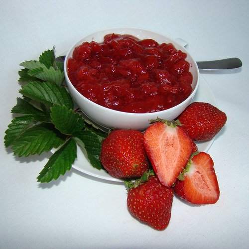 Jahodová marmeláda EXTRA 370 g — foto 2