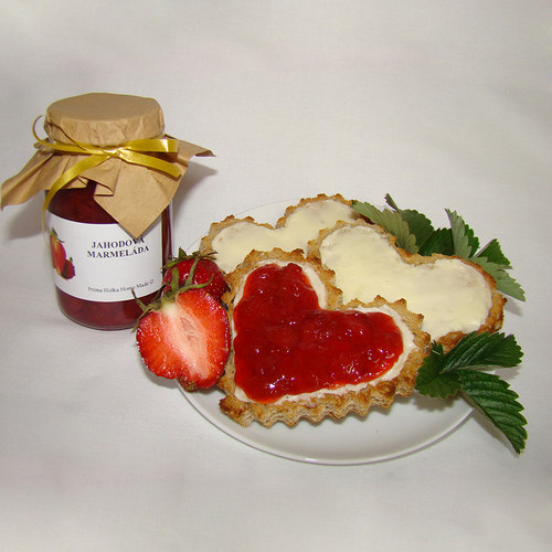 Jahodová marmeláda EXTRA 370 g — foto 4