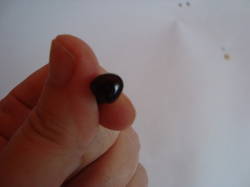 Nos trojúhelník 6 mm - černý — foto 2