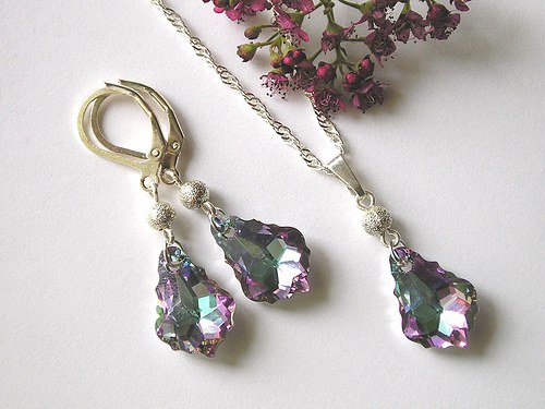 Swarovski sada Baroko Vitrail Light AB — foto 2