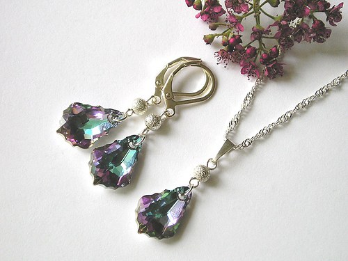 Swarovski sada Baroko Vitrail Light AB — foto 3