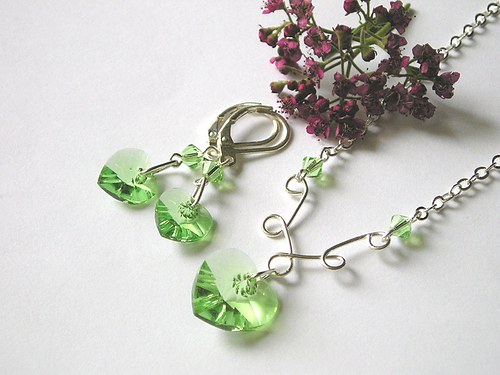 Swarovski sada Peridot — foto 2