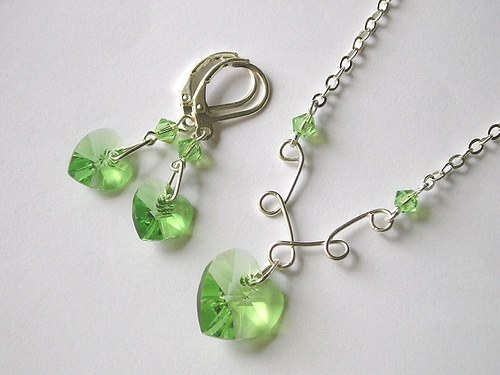 Swarovski sada Peridot — foto 4
