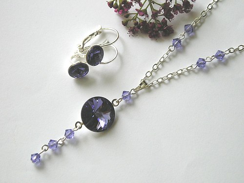 Swarovski sada Rivoli Tanzanite — foto 3