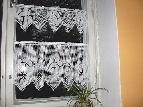 Čas růží...- záclonka — foto 2