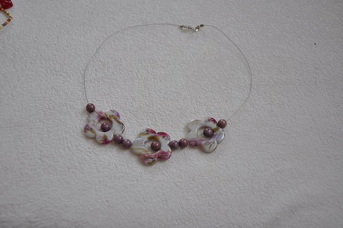 Fialová Náhrdelník — foto 2