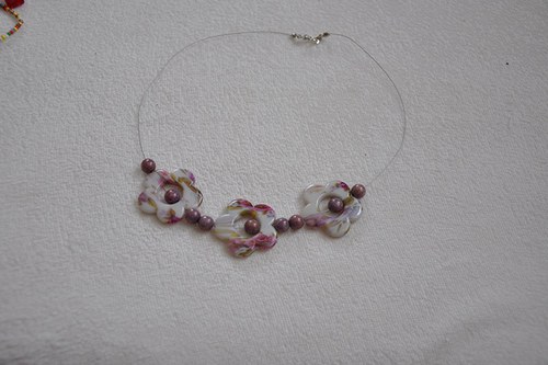 Fialová Náhrdelník — foto 3