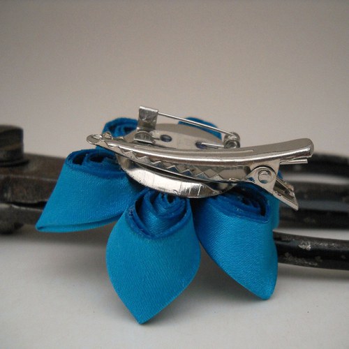 Kanzashi sponka/brož Kawa — foto 3