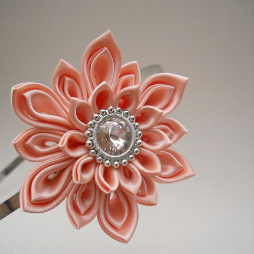 Kanzashi čelenka Miyu — foto 3