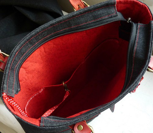 Kabelka black & red — foto 6