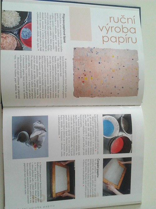 Kniha-Ruční výroba papíru — foto 3
