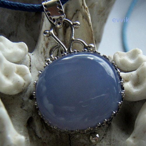 Blankytný chalcedon — foto 3