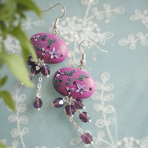 Medailon Flower Button - Myrtillus — foto 4