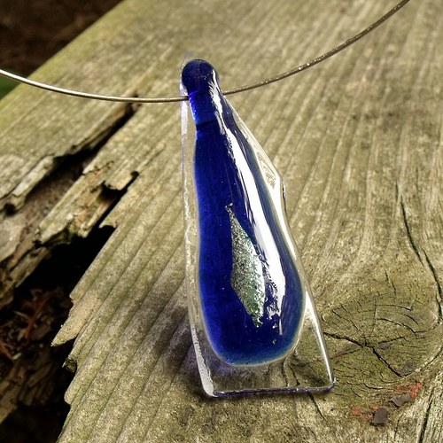 Skleněný šperk "ROYAL BLUE" — foto 2