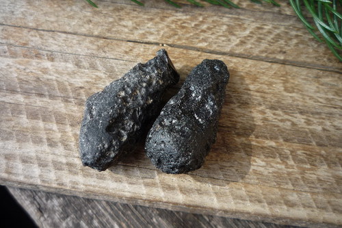 2x tektit, meteorit č.4126 — foto 2
