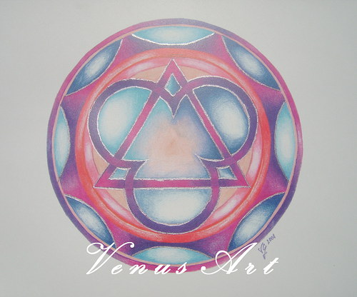 Mystická mandala - Svatá trojice — foto 2