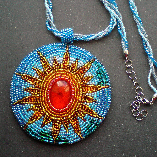 Náhrdelník Mandala — foto 2