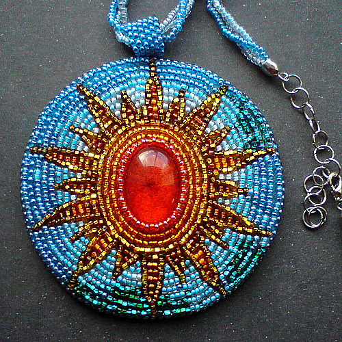 Náhrdelník Mandala — foto 4