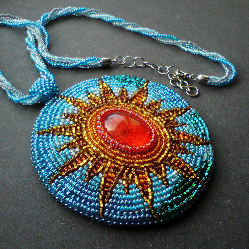 Náhrdelník Mandala — foto 5