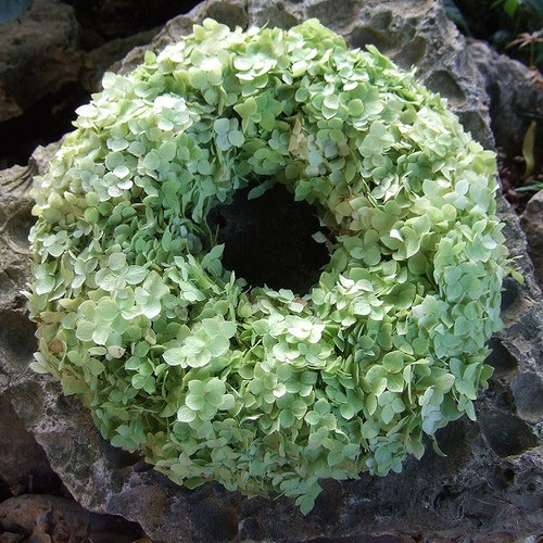 Věnec 24 cm-Jednoduše...hortenzie! — foto 2